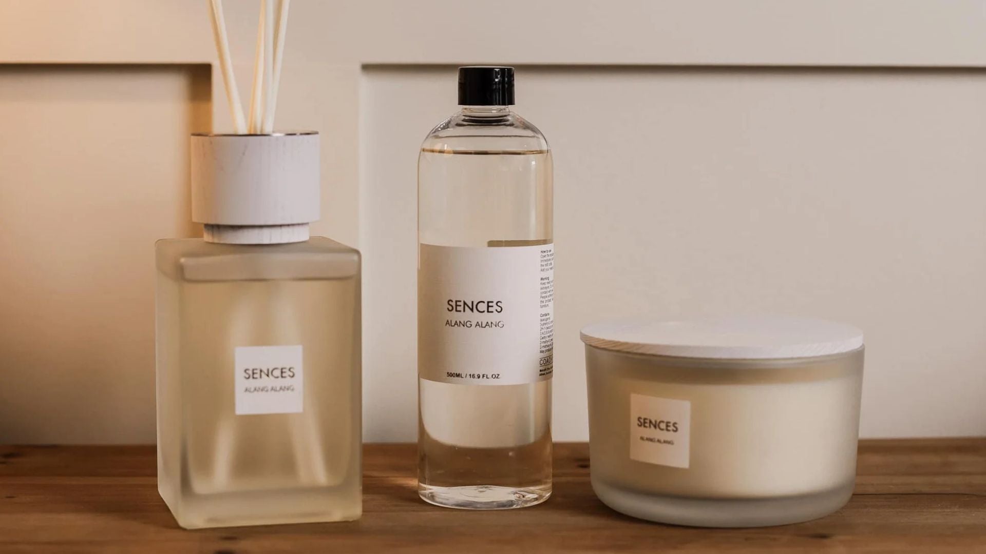 Reed Diffusers and Scented Candles.