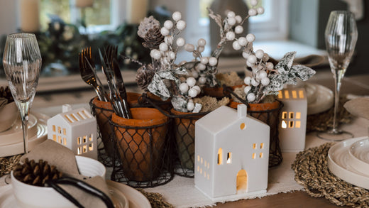 Rustic home decor ideas for Christmas entertaining