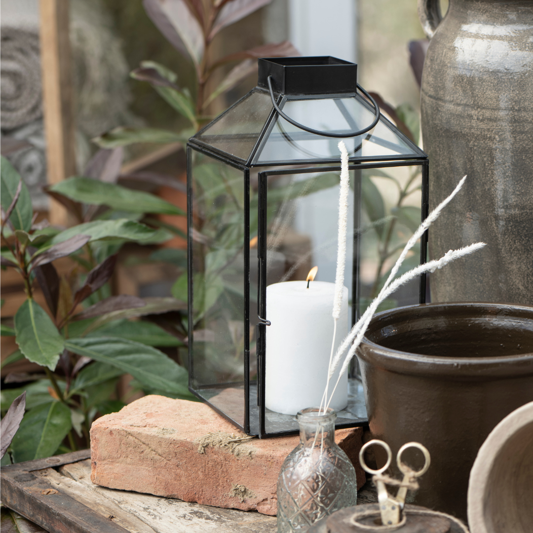 Norr Antique Glass Lantern