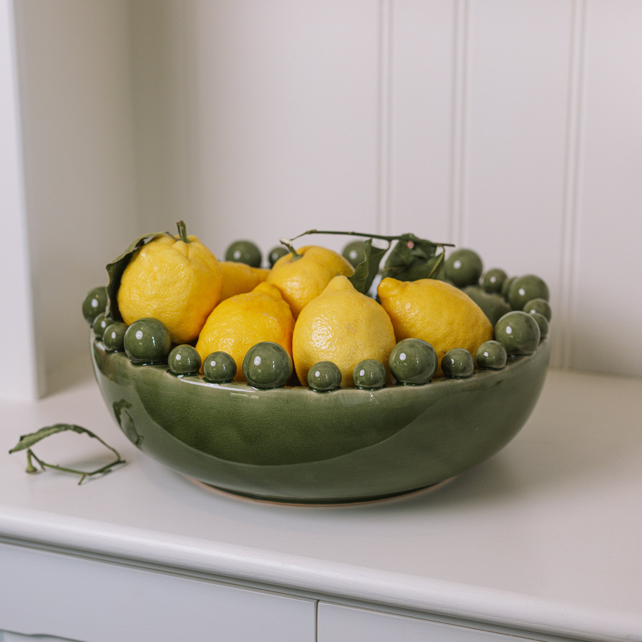 Cinder shops Ceramics Handmade Fruit Bowls