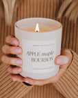 Apple Maple Bourbon Soy Candle - Matte Jar