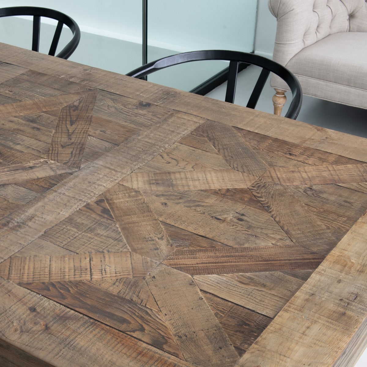 Arnold Reclaimed Wood Dining Table top.