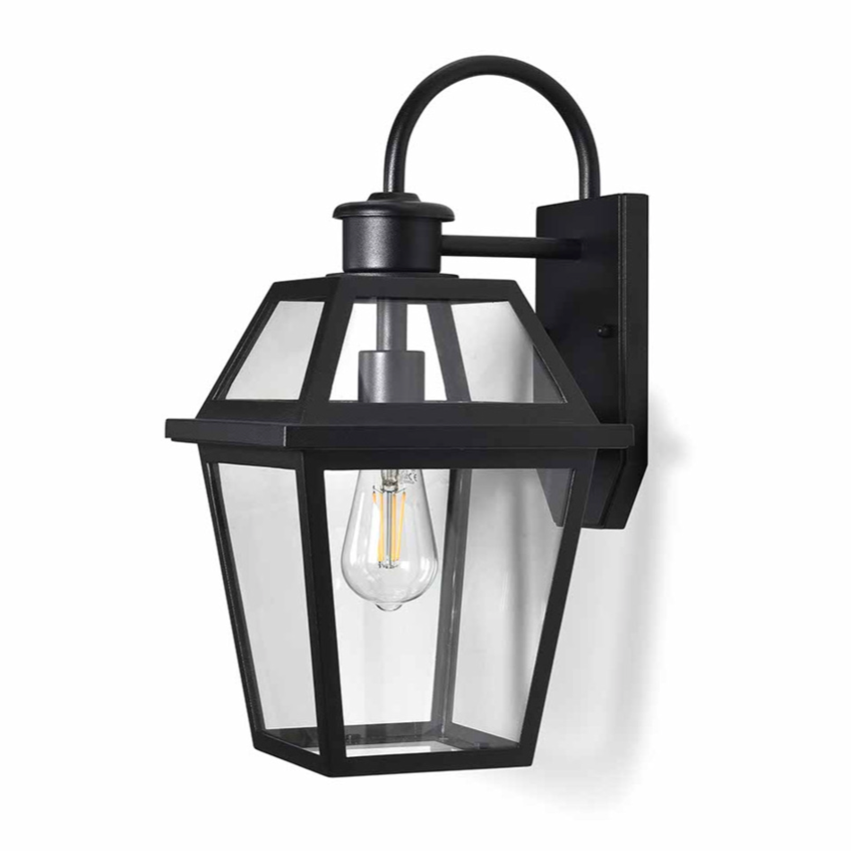 Black Outdoor Wall Light 