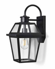 Black Outdoor Wall Light 