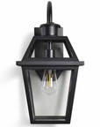 Black outdoor wall lights