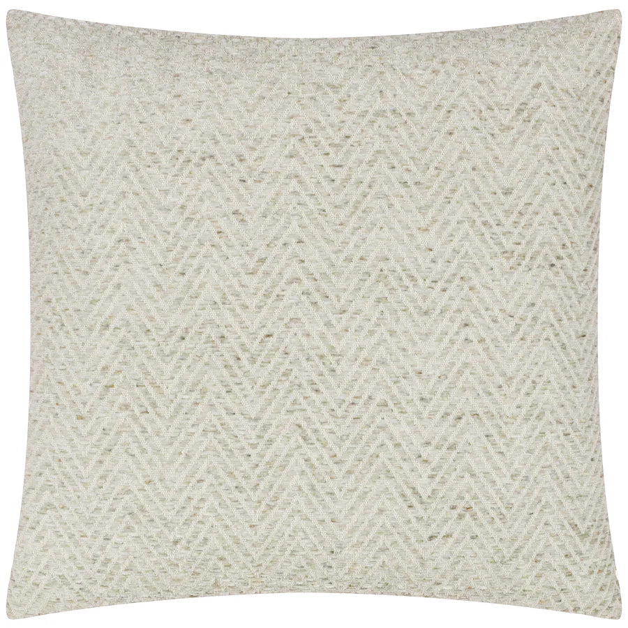 Twill woven natural cushion product image.