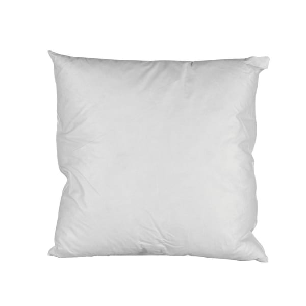 White feather cushion inner.