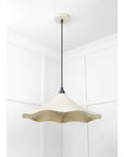 From The Anvil Flora Smooth Brass Pendant Light - Teasel