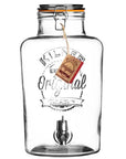 Kilner 8 litre drink dispenser with tag.