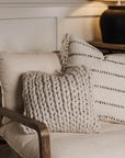 Oakleigh Knitted Cushion Cover