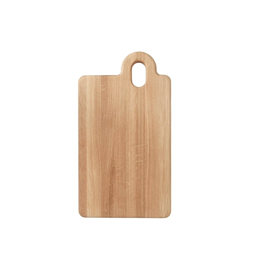 Rectangle oak chopping board.