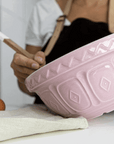 pink mason cash mixing bowl