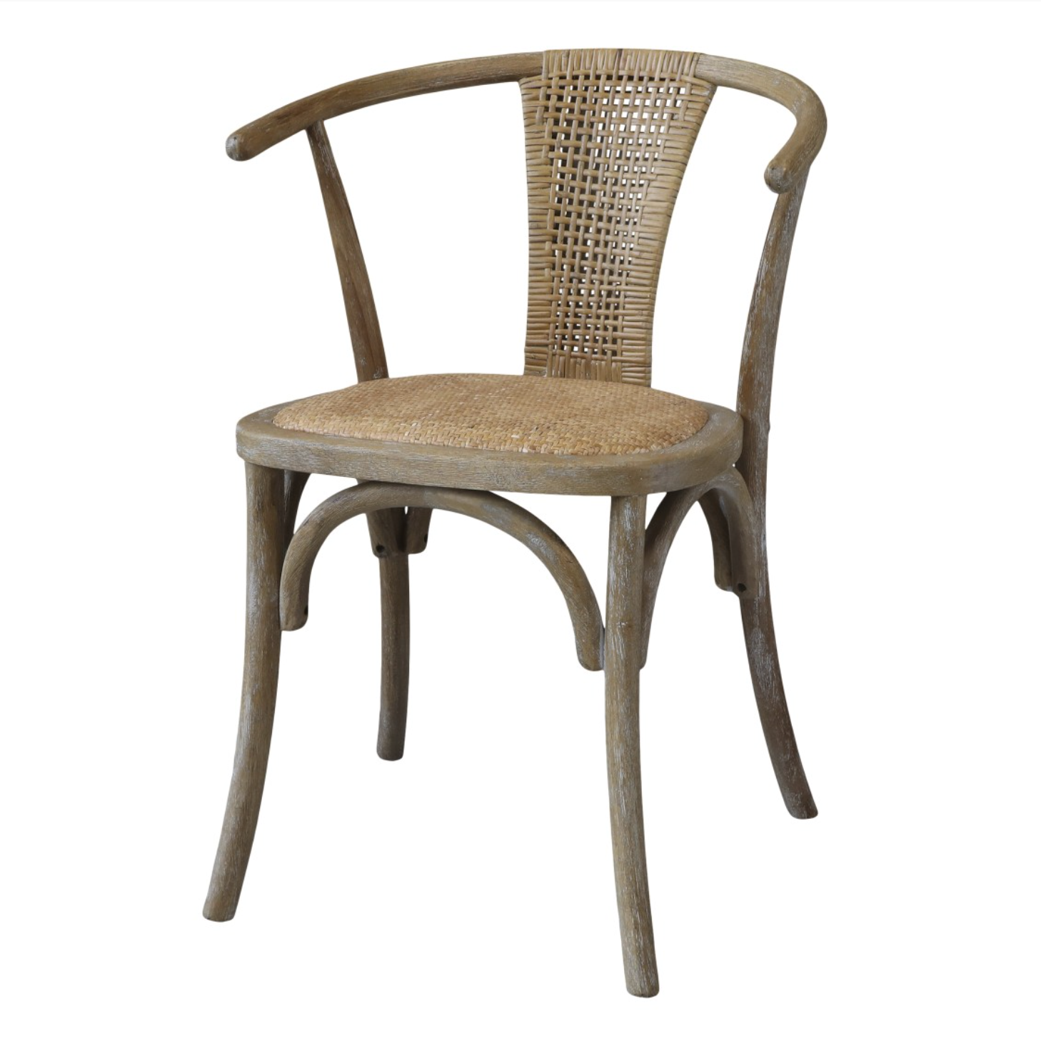  Wicker Dining Chairs.