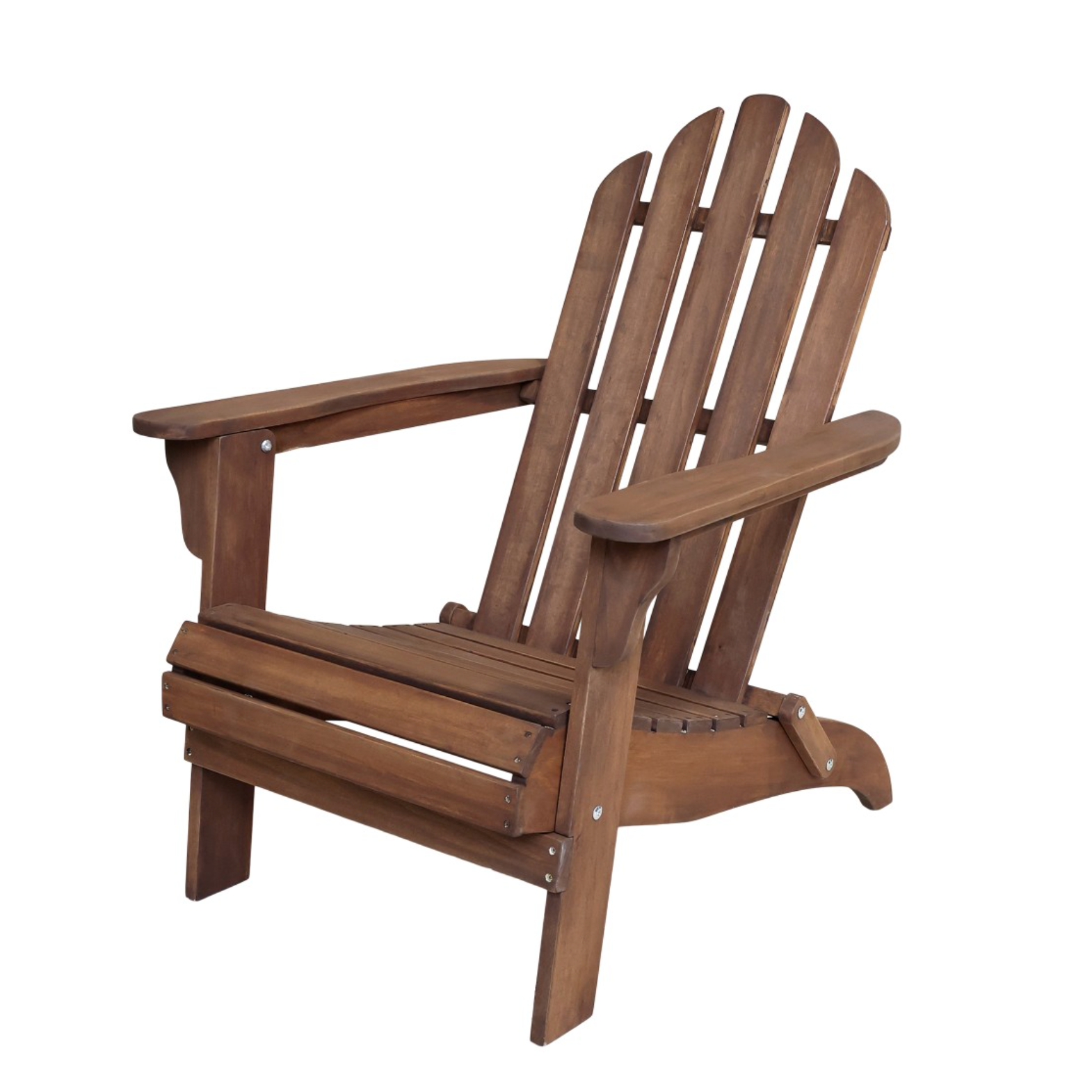 outdoor wooden armchair.