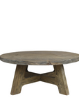 Round Wooden Coffee Table