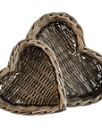 Heart Shaped Baskets Set. 