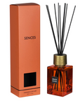 Sences Sienna Reed Diffuser with orange presentation box.