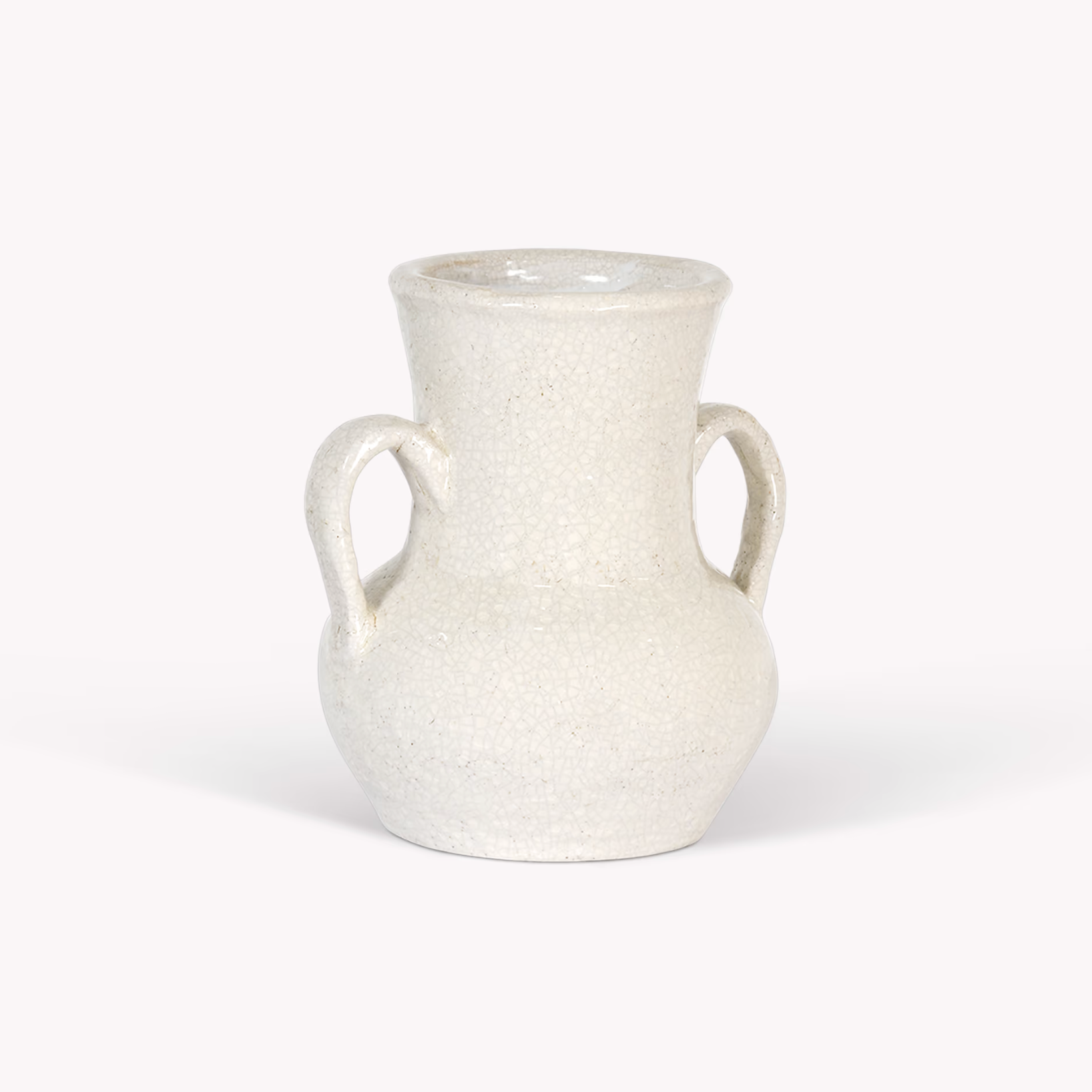 Wilma Ceramic Vase on white background.